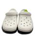 中古・古着 crocs (クロックス) サンダル ホワイト ホワイト サイズ:M：5000円