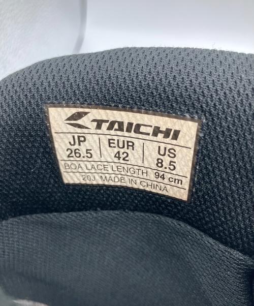 TAICHI（タイチ）TAICHI (タイチ) コンバットシューズ ブラック ブラック サイズ:26.5の古着・服飾アイテム