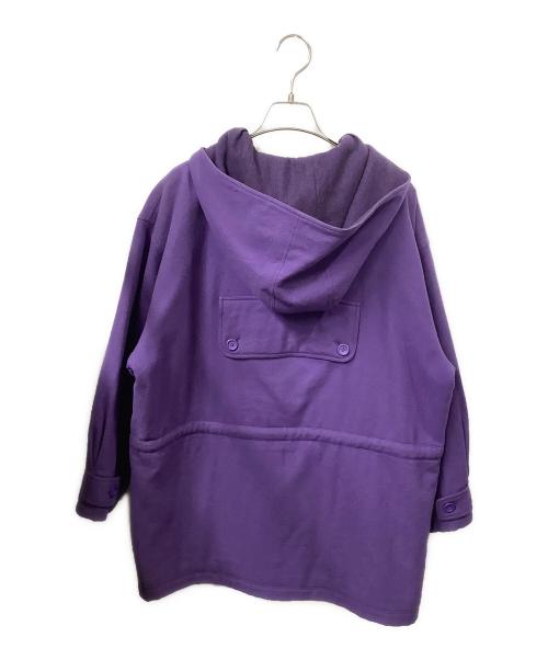 Christian Dior Sports（クリスチャン ディオールスポーツ）Christian Dior Sports (クリスチャン ディオールスポーツ) ウールフーディブルゾン パープル サイズ:Mの古着・服飾アイテム