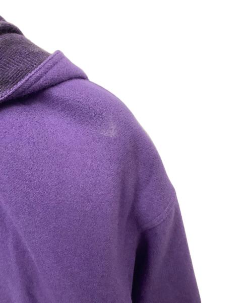 Christian Dior Sports（クリスチャン ディオールスポーツ）Christian Dior Sports (クリスチャン ディオールスポーツ) ウールフーディブルゾン パープル サイズ:Mの古着・服飾アイテム