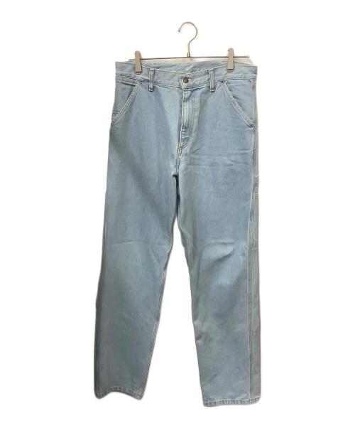 Carhartt WIP（カーハート ワーク イン プログレス）CARHARTT WIP (カーハート ワーク イン プログレス) SINGLE KNEE PANT ブルー サイズ:76cm(W30)の古着・服飾アイテム