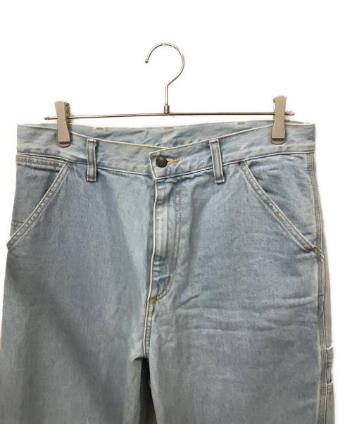 Carhartt WIP（カーハート ワーク イン プログレス）CARHARTT WIP (カーハート ワーク イン プログレス) SINGLE KNEE PANT ブルー サイズ:76cm(W30)の古着・服飾アイテム