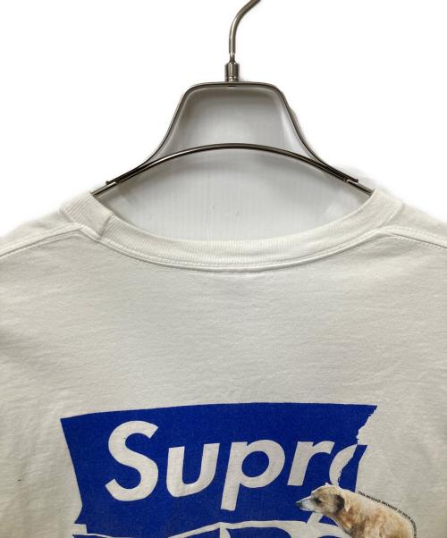 SUPREME（シュプリーム）Supreme (シュプリーム) ANTIHERO (アンタイヒーロー) Supreme×ANTIHERO DOG TEE ホワイト サイズ:Lの古着・服飾アイテム