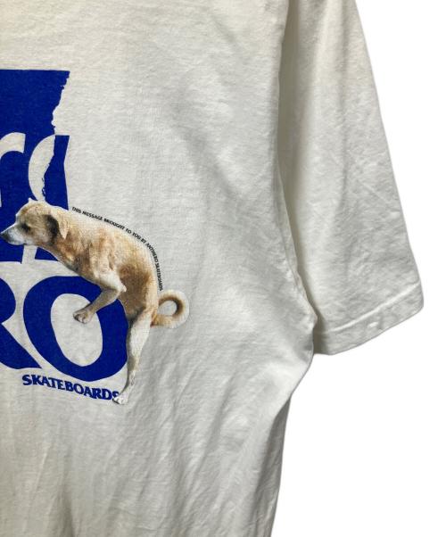 SUPREME（シュプリーム）Supreme (シュプリーム) ANTIHERO (アンタイヒーロー) Supreme×ANTIHERO DOG TEE ホワイト サイズ:Lの古着・服飾アイテム