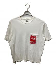 THE NORTH FACE×SUPREME（ザ ノース フェイス×シュプリーム）の古着「Printed pocket TEE ホワイト」｜ホワイト
