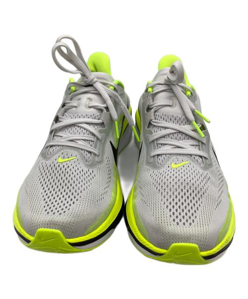 NIKE（ナイキ）NIKE (ナイキ) エア ズーム ペガサス 42 グレー×グリーン サイズ:27.5の古着・服飾アイテム