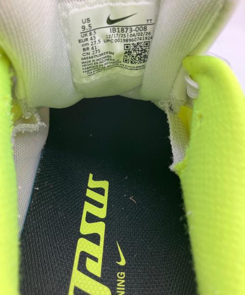 NIKE（ナイキ）NIKE (ナイキ) エア ズーム ペガサス 42 グレー×グリーン サイズ:27.5の古着・服飾アイテム
