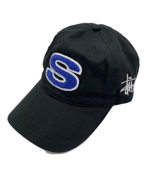 stussy（ステューシー）stussy (ステューシー) キャップ ブラックの古着・服飾アイテム