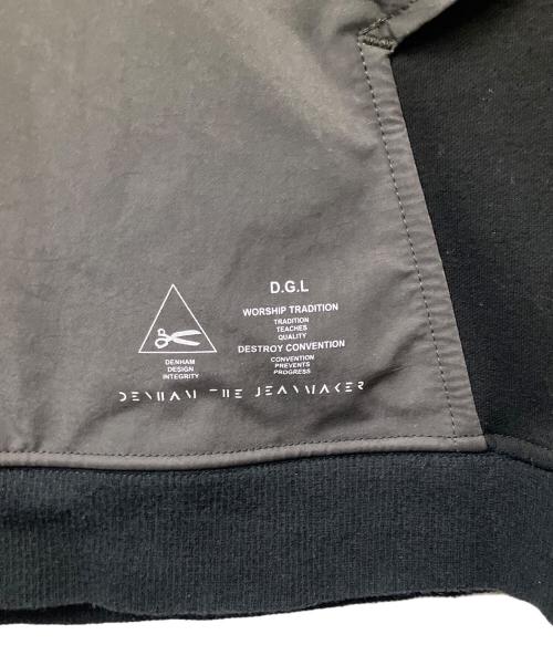 WHITE MOUNTAINEERING（ホワイトマウンテ二アニング）WHITE MOUNTAINEERING (ホワイトマウンテ二アニング) Denham (デンハム) WHITE MOUNTAINEERING×Denham コラボスウェット ブラック×グレー ブラック×グレー サイズ:１の古着・服飾アイテム