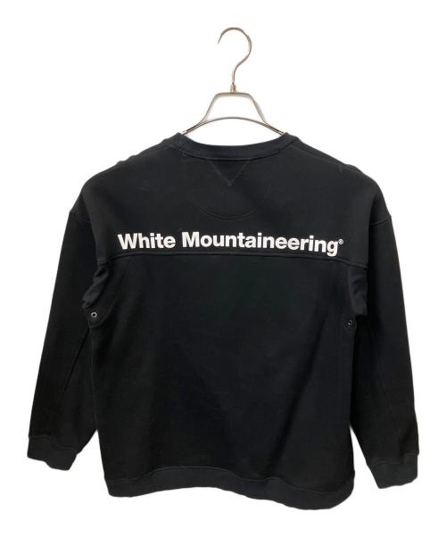 WHITE MOUNTAINEERING（ホワイトマウンテ二アニング）WHITE MOUNTAINEERING (ホワイトマウンテ二アニング) Denham (デンハム) WHITE MOUNTAINEERING×Denham コラボスウェット ブラック×グレー ブラック×グレー サイズ:１の古着・服飾アイテム