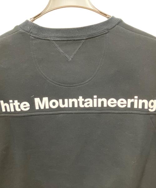 WHITE MOUNTAINEERING（ホワイトマウンテ二アニング）WHITE MOUNTAINEERING (ホワイトマウンテ二アニング) Denham (デンハム) WHITE MOUNTAINEERING×Denham コラボスウェット ブラック×グレー ブラック×グレー サイズ:１の古着・服飾アイテム