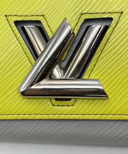 LOUIS VUITTON（ルイ ヴィトン）LOUIS VUITTON (ルイ ヴィトン) ポルトフォイユ・ツイスト イエロー×グレーの古着・服飾アイテム