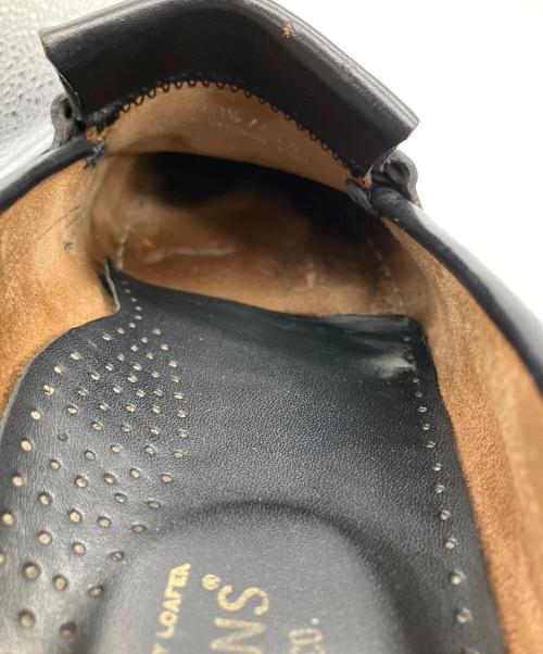 G.H.BASS（ジーエイチバス）G.H.BASS (ジーエイチバス) LAYTON　キルトタッセルローファー ブラック サイズ:7 1/2の古着・服飾アイテム