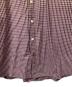 中古・古着 BURBERRY LONDON (バーバリーロンドン) チェック長袖シャツ パープル×ホワイト パープル×ホワイト サイズ:L：6000円