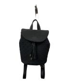 TORY BURCHトリーバーチ）の古着「ナイロンフラップバックパック」｜ブラック