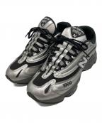 NEW BALANCEニューバランス）の古着「1000ローカットスニーカー シルバー×ブラック」｜シルバー×ブラック
