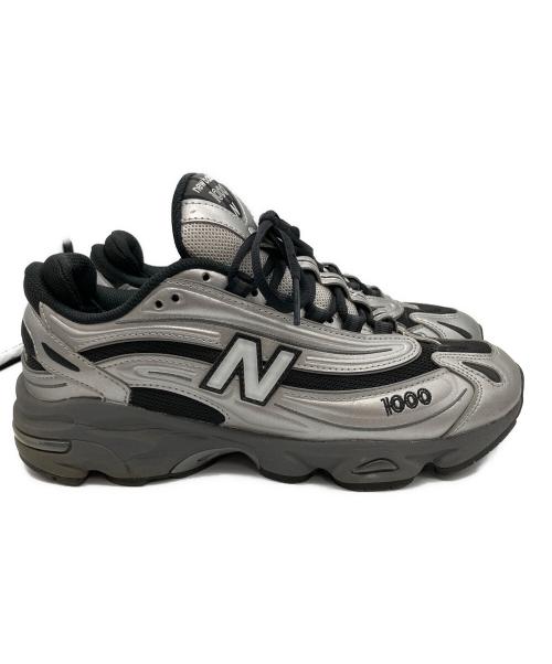 NEW BALANCE（ニューバランス）NEW BALANCE (ニューバランス) 1000ローカットスニーカー シルバー×ブラック シルバー×ブラック サイズ:26の古着・服飾アイテム