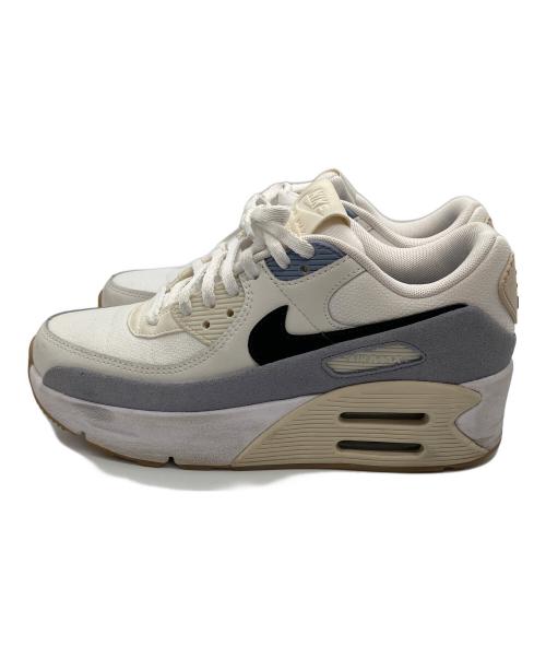 NIKE（ナイキ）NIKE (ナイキ) エア マックス 90 LV8 ホワイト×グレー サイズ:25の古着・服飾アイテム