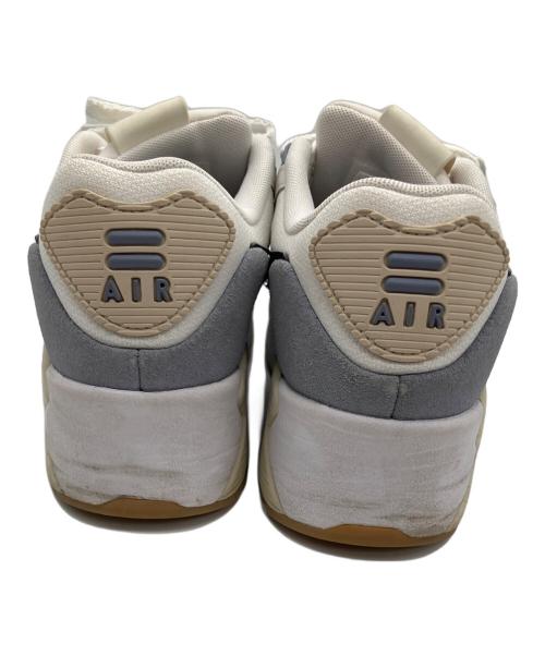 NIKE（ナイキ）NIKE (ナイキ) エア マックス 90 LV8 ホワイト×グレー サイズ:25の古着・服飾アイテム