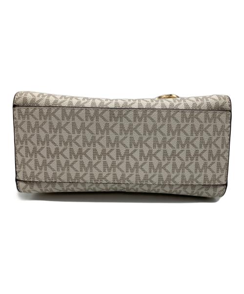 MICHAEL KORS（マイケルコース）MICHAEL KORS (マイケルコース) 2WAYバッグ ホワイト×ピンク ホワイト×ピンクの古着・服飾アイテム