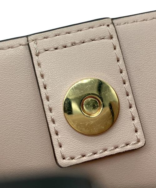 MICHAEL KORS（マイケルコース）MICHAEL KORS (マイケルコース) 2WAYバッグ ホワイト×ピンク ホワイト×ピンクの古着・服飾アイテム