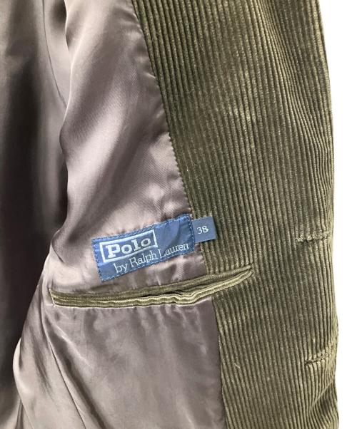 POLO RALPH LAUREN（ポロ・ラルフローレン）POLO RALPH LAUREN (ポロ・ラルフローレン) 3Bコーデュロイジャケット ブラウン ブラウン サイズ:38の古着・服飾アイテム