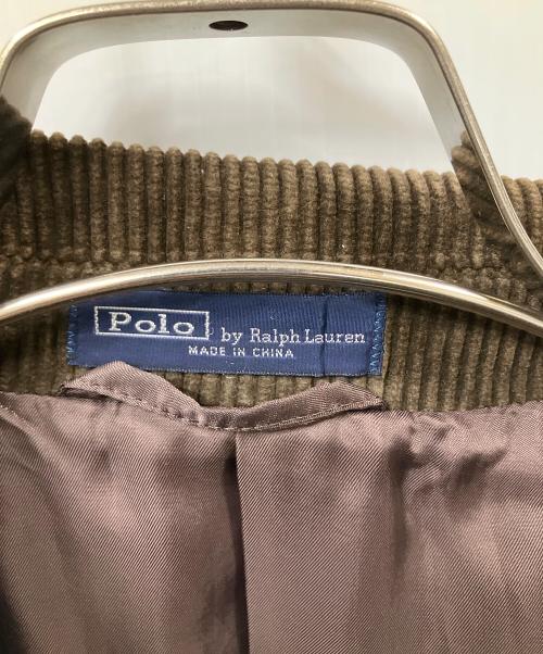 POLO RALPH LAUREN（ポロ・ラルフローレン）POLO RALPH LAUREN (ポロ・ラルフローレン) 3Bコーデュロイジャケット ブラウン ブラウン サイズ:38の古着・服飾アイテム