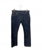 RRLダブルアールエル）の古着「LOW STRAIGHT JEANS」｜インディゴ