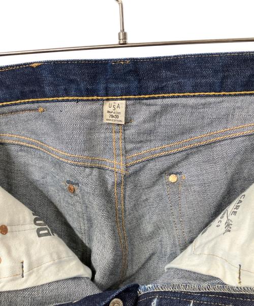RRL（ダブルアールエル）RRL (ダブルアールエル) LOW STRAIGHT JEANS インディゴ サイズ:W29の古着・服飾アイテム