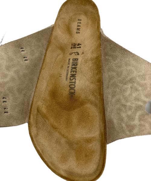 BIRKENSTOCK（ビルケンシュトック）BIRKENSTOCK (ビルケンシュトック) BEAMS (ビームス) Zürich / チューリッヒ BS べージュ ベージュ サイズ:26.5の古着・服飾アイテム