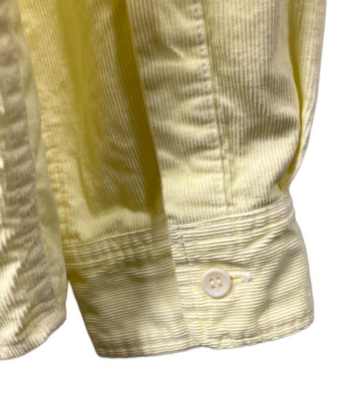 CAV EMPT（シーイー）CAV EMPT (シーイー) コーデュロイデザインビッグシャツ イエロー サイズ:Mの古着・服飾アイテム