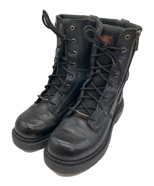HARLEY-DAVIDSON（ハーレーダビッドソン）HARLEY-DAVIDSON (ハーレーダビッドソン) バイカーブーツ paraspinna ブラック サイズ:26.5の古着・服飾アイテム