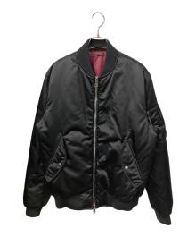GUCCI（グッチ）の古着「25awヘビーナイロン キャンバス ボンバージャケット」｜ブラック