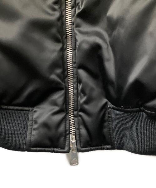 GUCCI（グッチ）GUCCI (グッチ) 25awヘビーナイロン キャンバス ボンバージャケット ブラック サイズ:48の古着・服飾アイテム