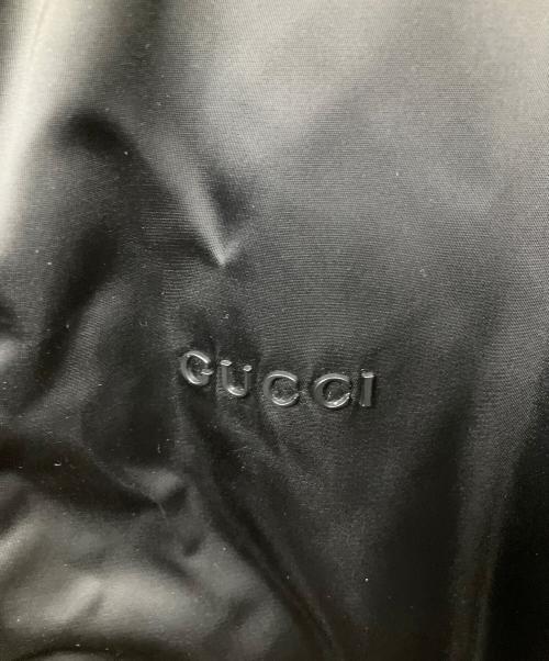GUCCI（グッチ）GUCCI (グッチ) 25awヘビーナイロン キャンバス ボンバージャケット ブラック サイズ:48の古着・服飾アイテム