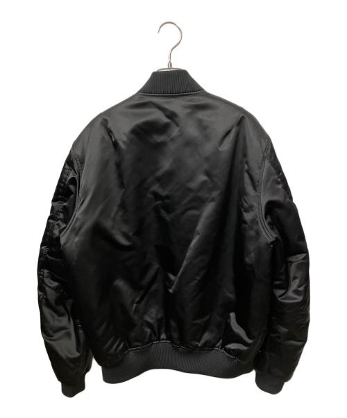 GUCCI（グッチ）GUCCI (グッチ) 25awヘビーナイロン キャンバス ボンバージャケット ブラック サイズ:48の古着・服飾アイテム