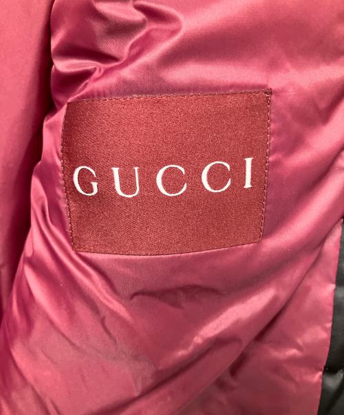 GUCCI（グッチ）GUCCI (グッチ) 25awヘビーナイロン キャンバス ボンバージャケット ブラック サイズ:48の古着・服飾アイテム