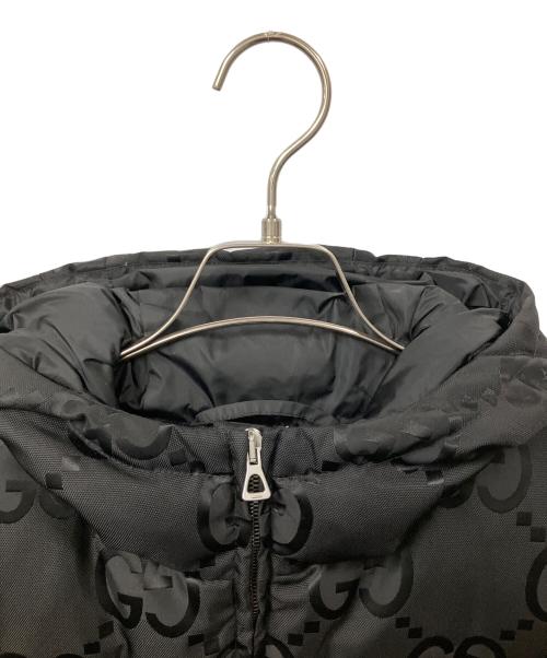 GUCCI（グッチ）GUCCI (グッチ) ジャンボGGキャンバスジャケット　ブラック ブラック サイズ:44の古着・服飾アイテム