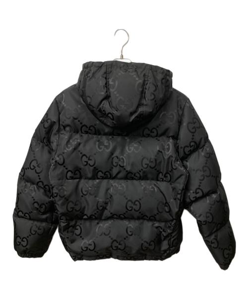 GUCCI（グッチ）GUCCI (グッチ) ジャンボGGキャンバスジャケット　ブラック ブラック サイズ:44の古着・服飾アイテム