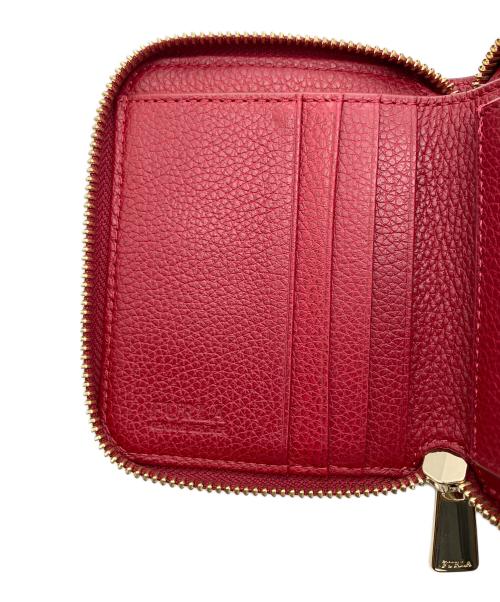 FURLA（フルラ）FURLA (フルラ) 2つ折り財布　レッド レッドの古着・服飾アイテム