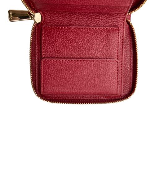 FURLA（フルラ）FURLA (フルラ) 2つ折り財布　レッド レッドの古着・服飾アイテム
