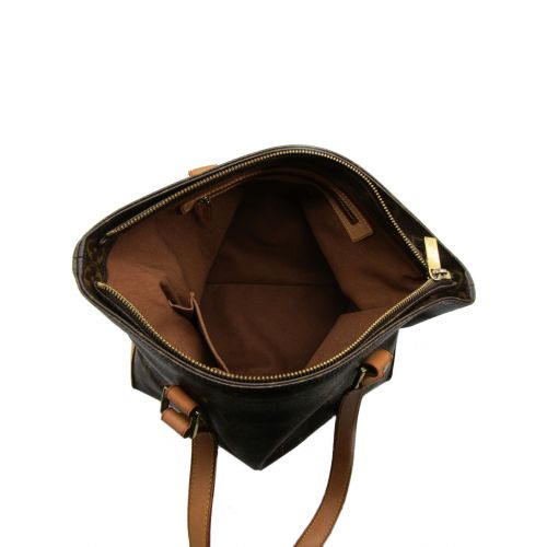 LOUIS VUITTON（ルイ ヴィトン）LOUIS VUITTON (ルイヴィトン) カバ・ピアノ/トートバッグ ブラウン サイズ:-の古着・服飾アイテム