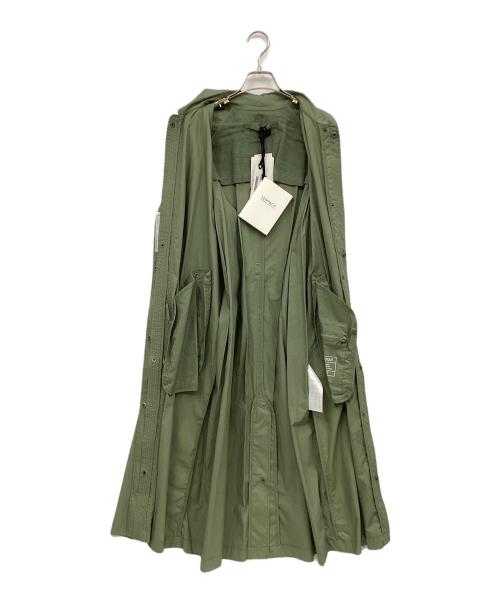 SEMPACH（ゼンパッハ）SEMPACH (ゼンパッハ) ステンカラーコート オリーブ サイズ:Sの古着・服飾アイテム