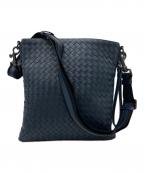 BOTTEGA VENETAボッテガベネタ）の古着「ショルダーバッグ　イントレチャート」｜ネイビー