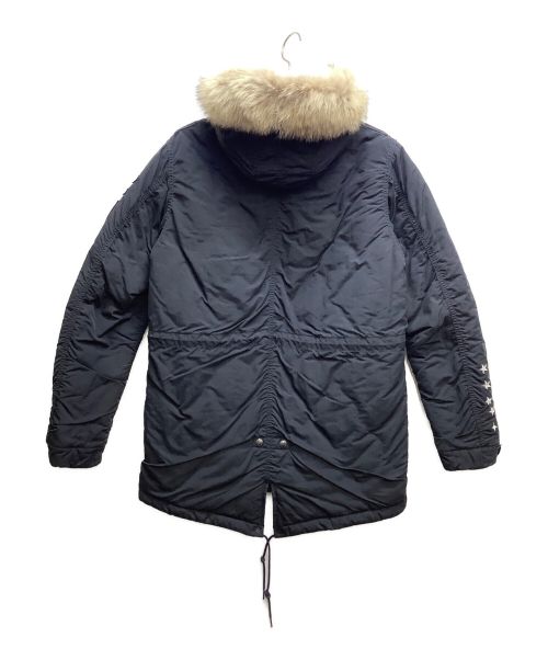 uniform experiment（ユニフォームエクスペリメント）uniform experiment (ユニフォームエクスペリメント) モッズコート ネイビー サイズ:1の古着・服飾アイテム