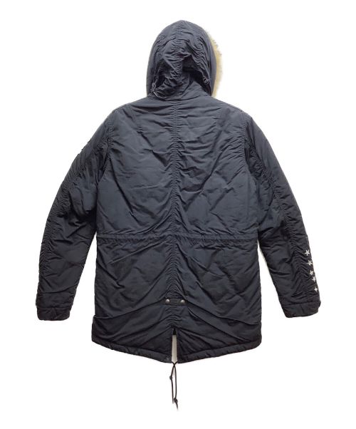 uniform experiment（ユニフォームエクスペリメント）uniform experiment (ユニフォームエクスペリメント) モッズコート ネイビー サイズ:1の古着・服飾アイテム