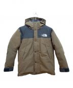 THE NORTH FACEザ ノース フェイス）の古着「ダウンジャケット」｜ブラウン×ブラック