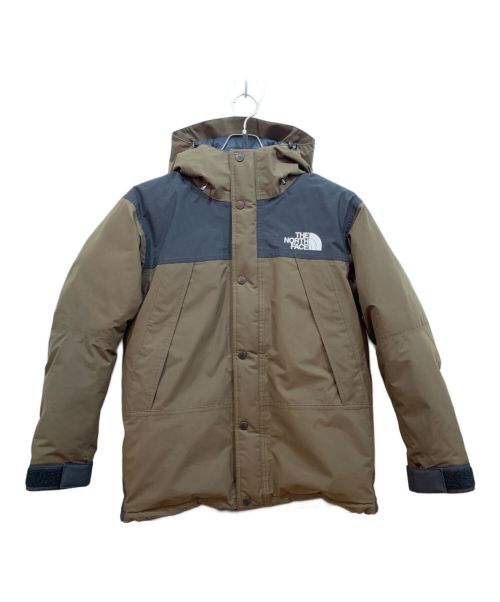 THE NORTH FACE（ザ ノース フェイス）THE NORTH FACE (ザ ノース フェイス) ダウンジャケット ブラウン×ブラック サイズ:Lの古着・服飾アイテム