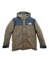 THE NORTH FACE（ザ ノース フェイス）の古着「ダウンジャケット」｜ブラウン×ブラック