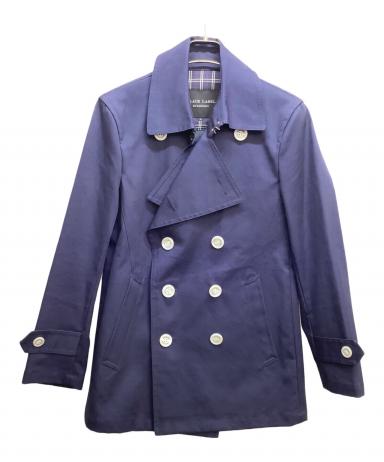 ☆ビジネスに☆ BURBERRY ダークグレー ピーコート　Ｌ 楽天市場】バーバリー ピーコート（メンズファッション）の通販